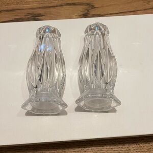 Vintage Glass Salt & Pepper Shaker